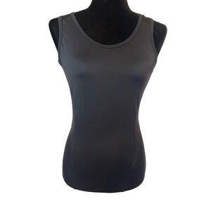 NWOT Sub Sports Performance Black Compression Tank Top Size Small